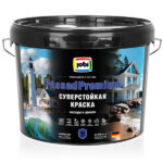 JOBI ВД краска R10 FassadPremium (база С) [0,9л] фасадная премиум-класса