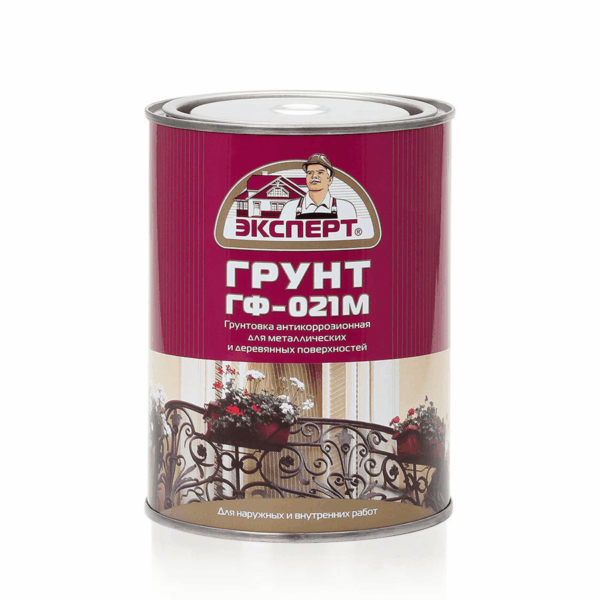 ЭКСПЕРТ Грунтовка ГФ-021 Серый (2,7 кг)