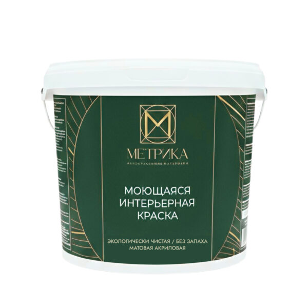 МЕТРИКА ВД краска моющаяся (2 л/3кг) база А