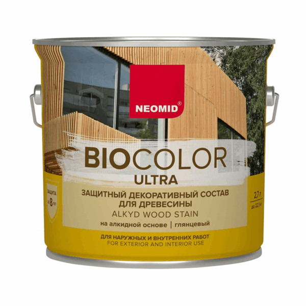 НЕОМИД Пропитка BioColor ULTRA  Бесцветный [2,7л]антиспетик