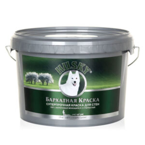 Краска HUSKY бархатисто-матовая Velvet Interior Paint (10л)