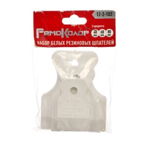 ОРМИС Набор резиновых шпателей 40мм,60мм,80мм 12-2-102 белый