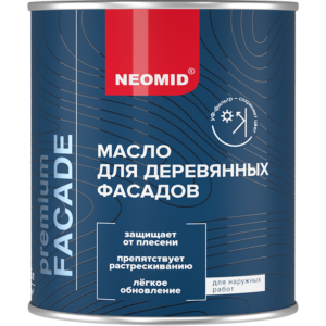 НЕОМИД Масло для фасадов FASADE 2 л бесцветный