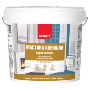 НЕОМИД Клей Мастика клеящая (9кг) термостойкая универсальная